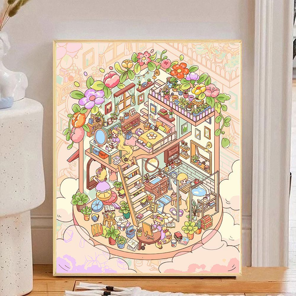Whimsical Storybook Art Print Stornfield