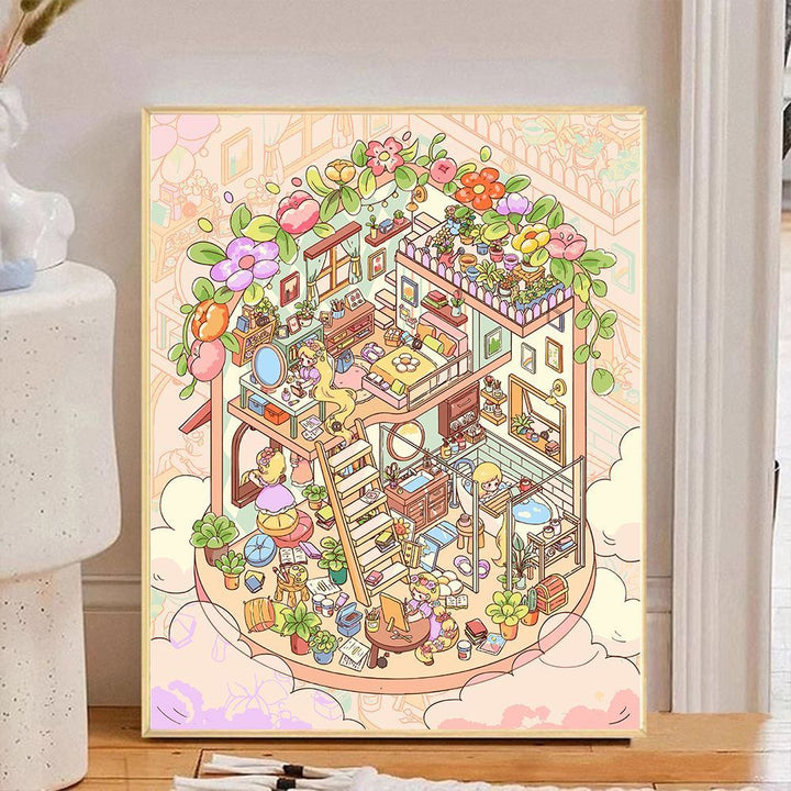 Whimsical Storybook Art Print Stornfield