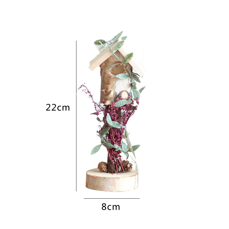 Decorative Birdhouse made of Wood Stornfield