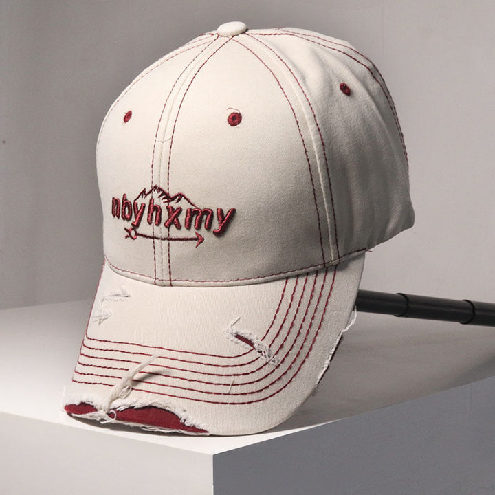 Men's Vintage Distressed Denim Baseball Cap Stornfield