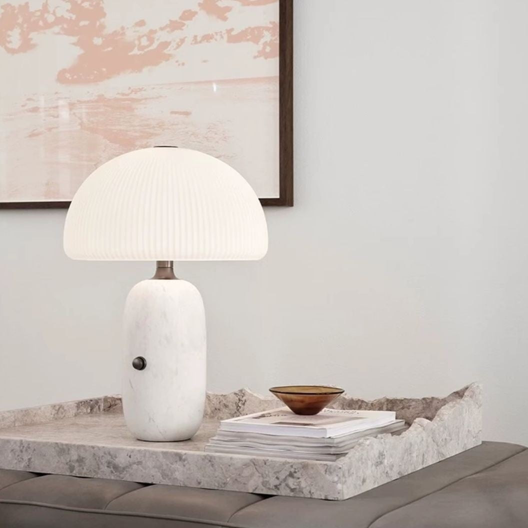 Elegant Marble Base Table Lamp