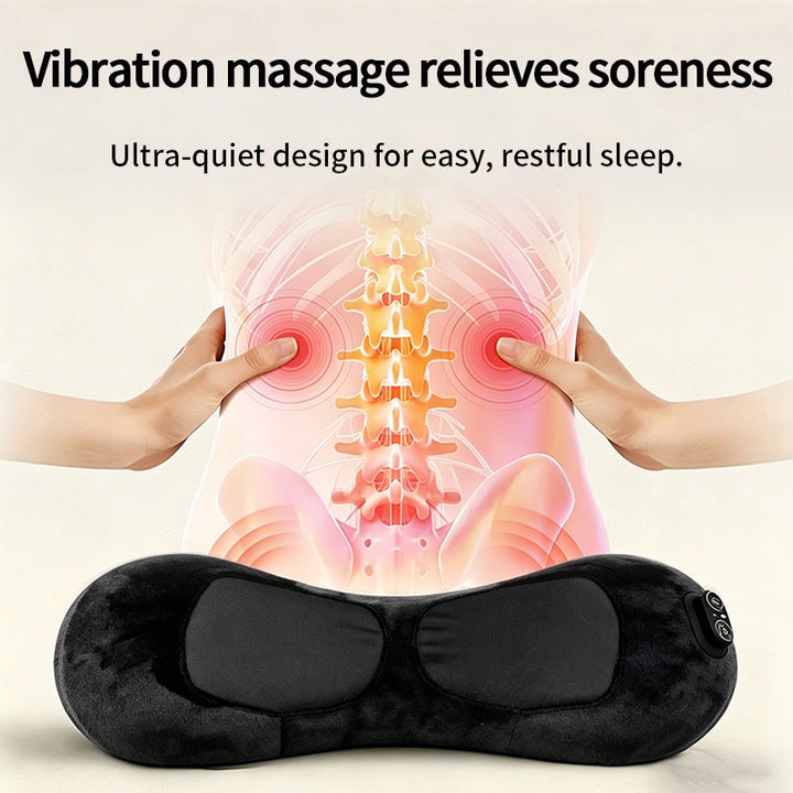 Ergonomic Heating and Massage Pillow Stornfield
