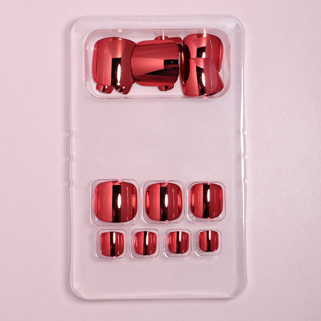 Premium Reflective Press-On Nails Stornfield