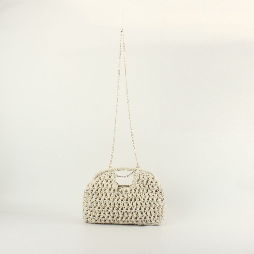 Fine handbag with metallic chain Stornfield