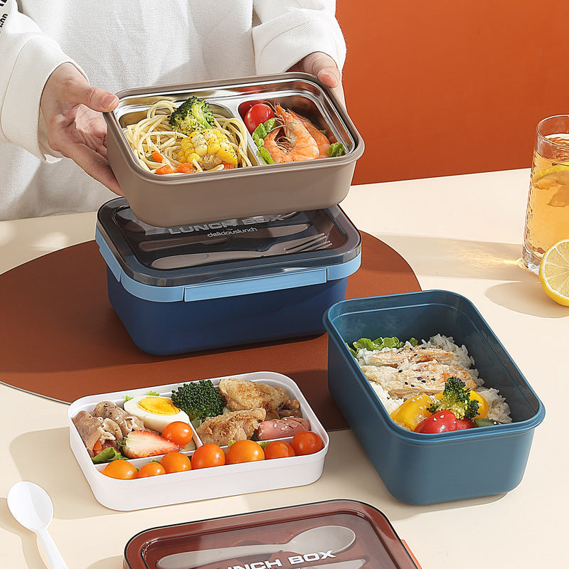 Multi-Compartment Leak-Proof Lunch Box