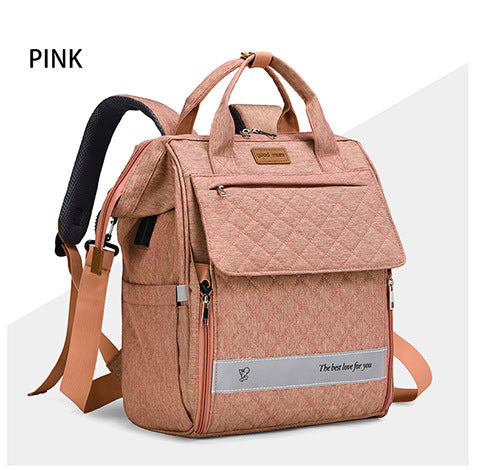 Quilted Multi-Purpose Backpack Stornfield