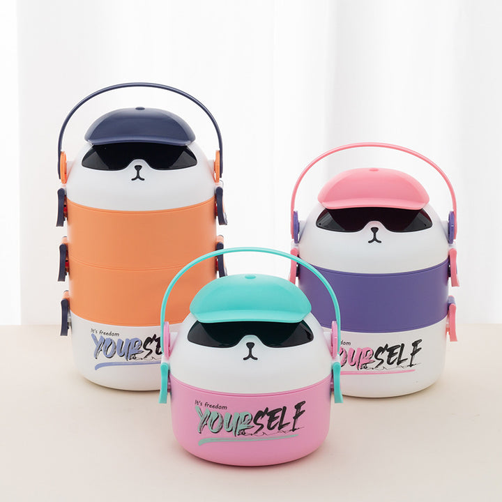 Cute Animal-Themed Food Carrier