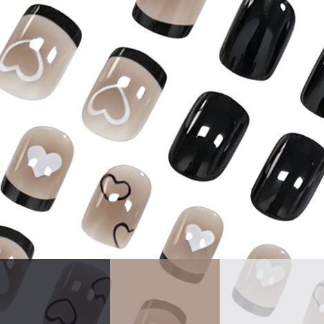 Creative Heart-Patterned Nail Art Enhancements Stornfield