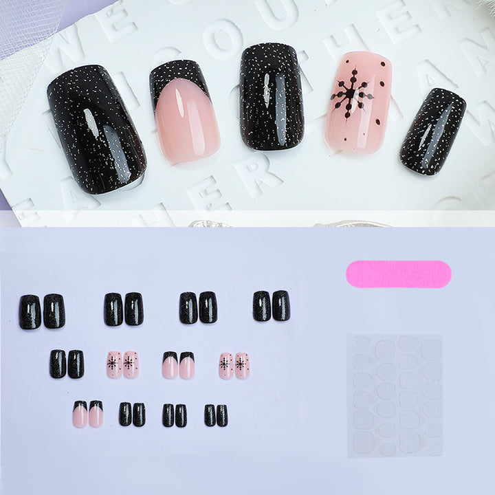 Artfully Designed Press-On Nail Set Stornfield