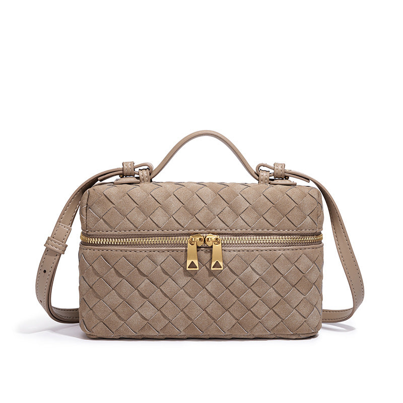 Handcrafted Textured Leather Crossbody Bag Stornfield