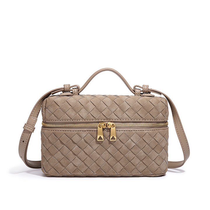 Handcrafted Textured Leather Crossbody Bag Stornfield