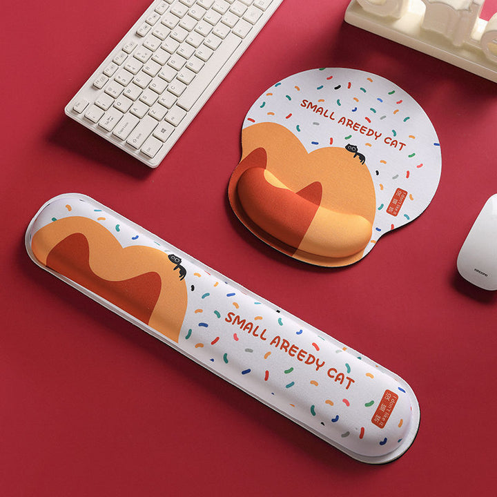 Cute Cat-Themed Gaming Mouse Pad