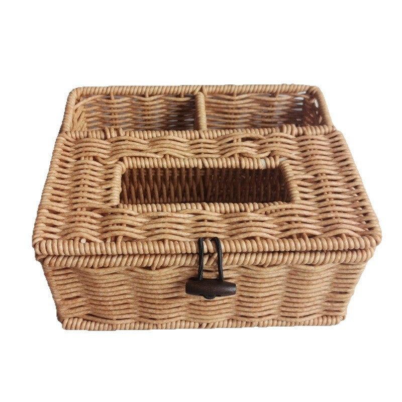 Multi-Compartment Woven Storage Organizer Stornfield
