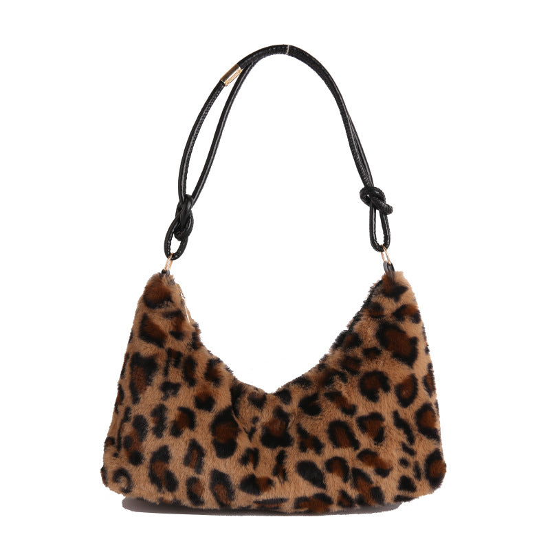 WoLuxurious Faux Fur Hobo Bag Stornfield