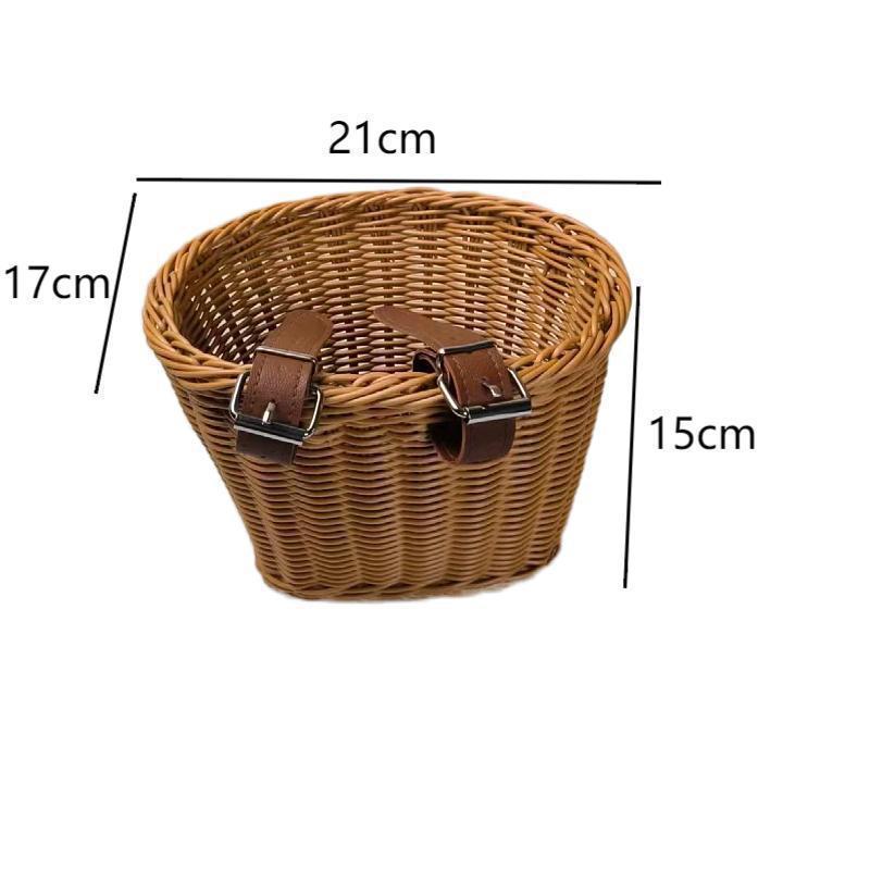 Handcrafted Woven Scooter Storage Basket Stornfield
