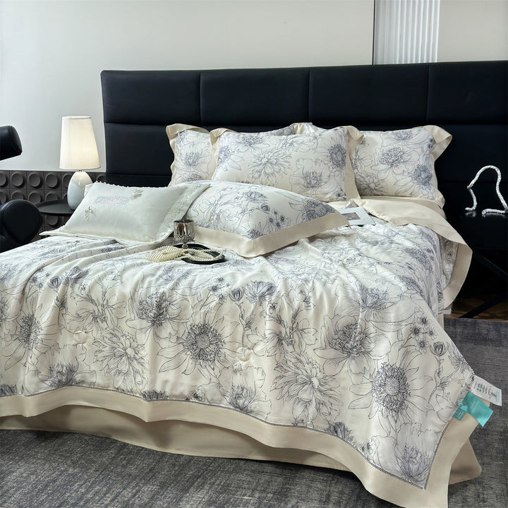 Floral Design Luxury Duvet Cover Set