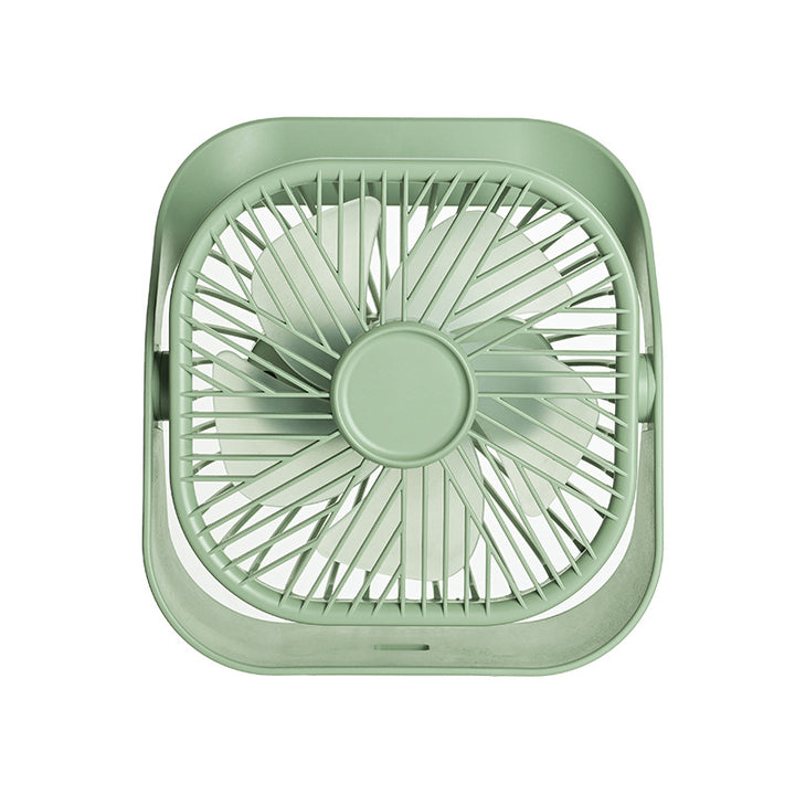 Unisex ceiling-mounted circular industrial fan with swivel carrying handle Stornfield