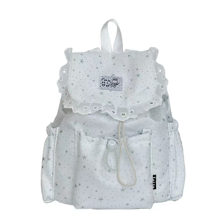 Starry Design Ruffled Backpack Stornfield