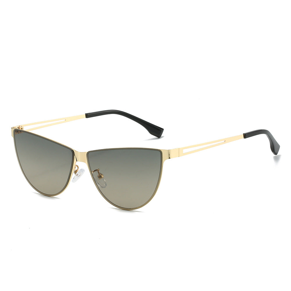 Women’s Fashion Cat-Eye Sunglasses with Elegant Metal Frame Stornfield
