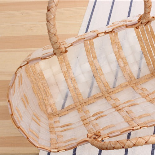 Spacious beach bag with transparent design Stornfield