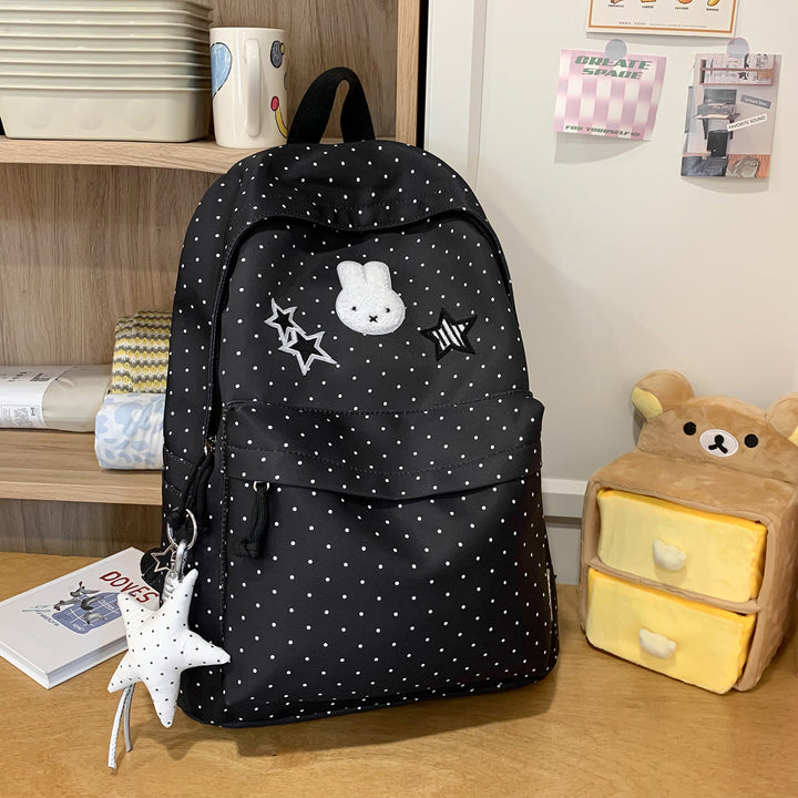 Playful Bunny and Star-Themed Backpack Stornfield