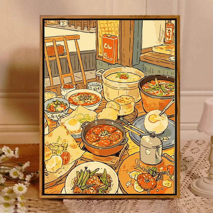 Gourmet Culinary Wall Art Print Stornfield
