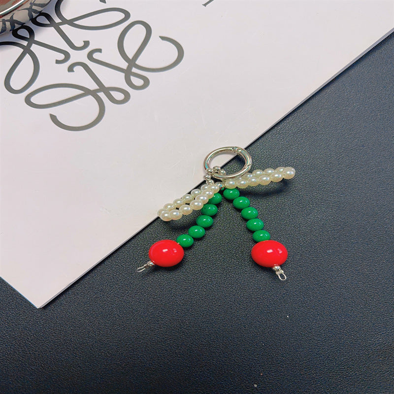 Decorative Beaded Charm Keychain Stornfield 1790135911