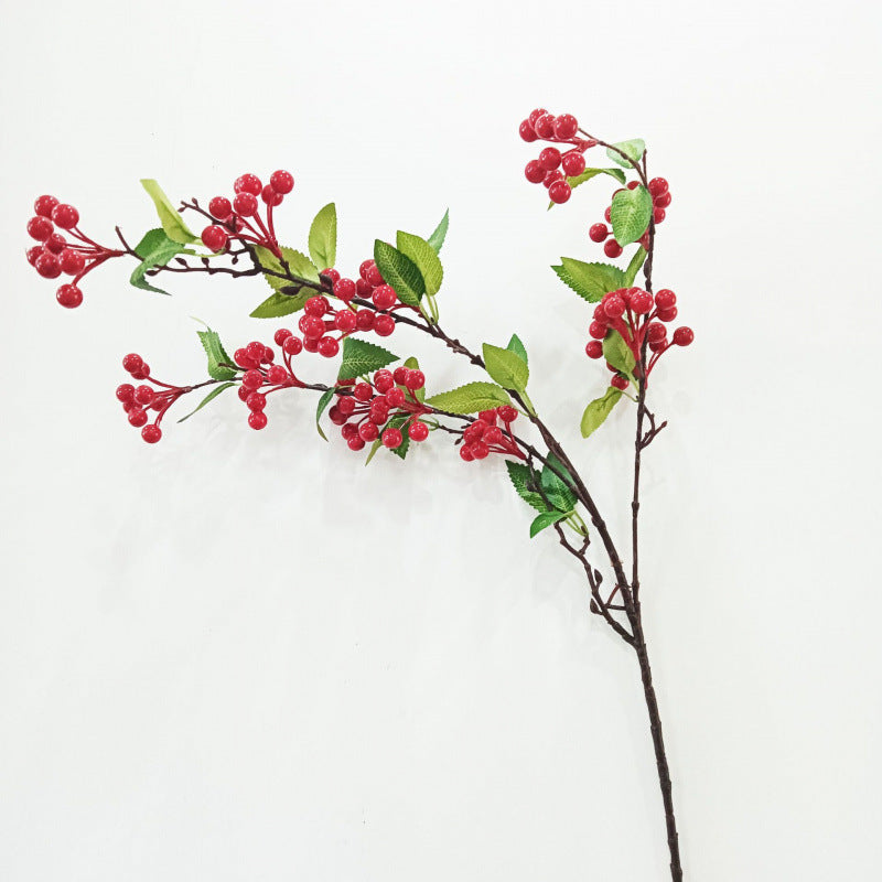 Decorative Berry Branch Accent