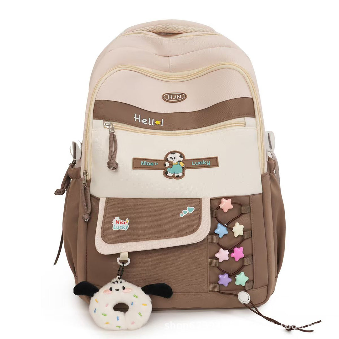 Playful Character Design School Backpack Stornfield