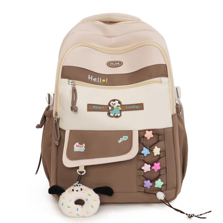 Playful Character Design School Backpack Stornfield