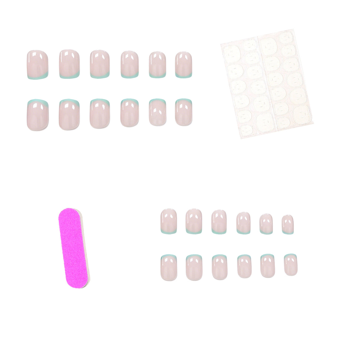 Elegant French Tip Nail Art Stornfield 1789915748