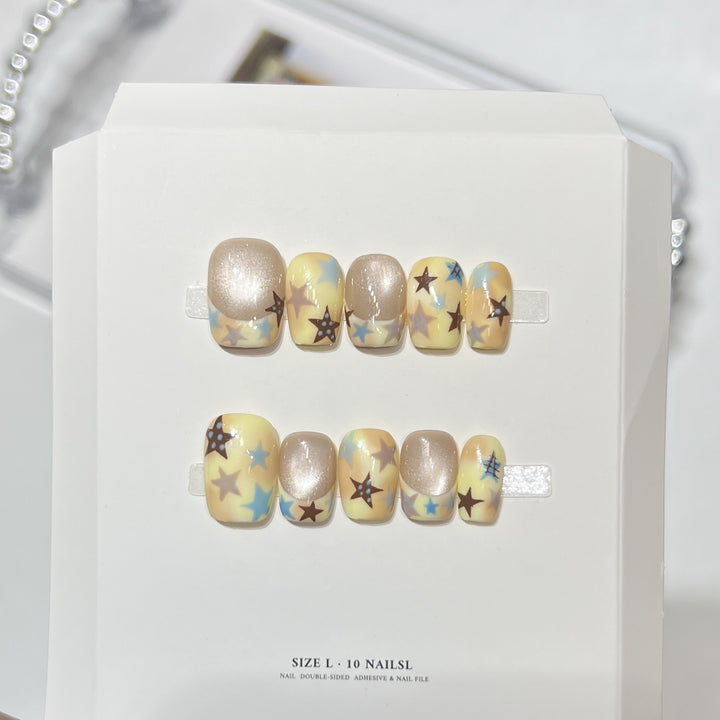 Artistic Starry Nail Art Set