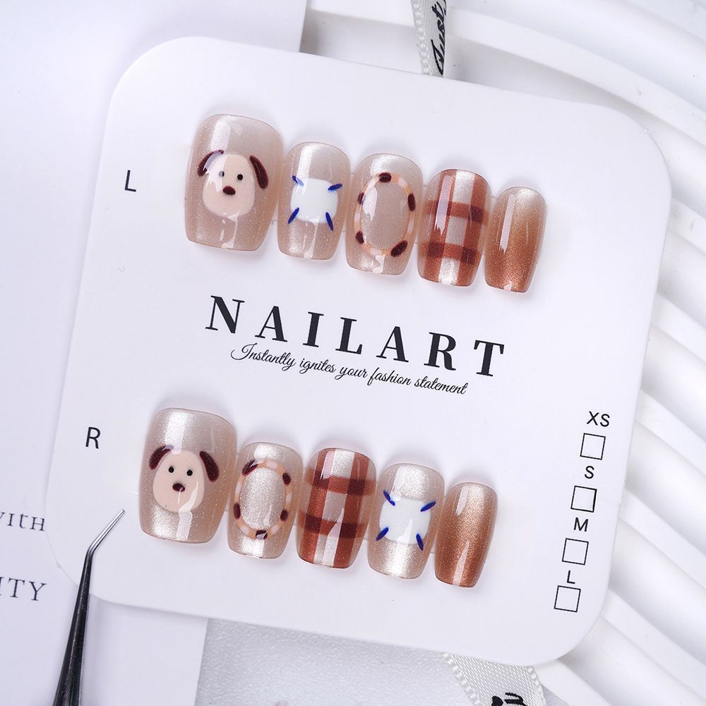Artistic 3D Butterfly Press-On Nail Set Stornfield