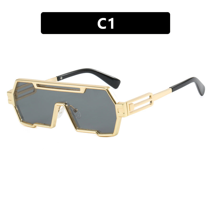 Women's futuristic sunglasses in striking hexagon design Stornfield