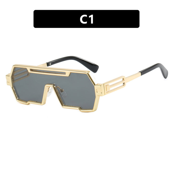 Women's futuristic sunglasses in striking hexagon design Stornfield