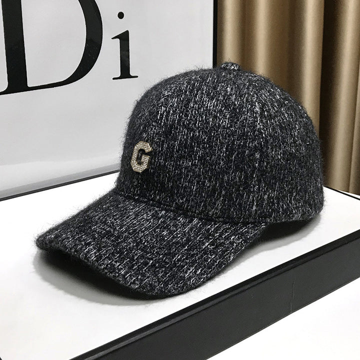 Women's Elegant Textured Fleece Baseball Cap Stornfield