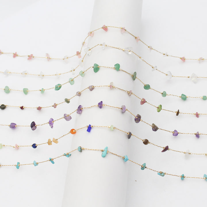 Elegant Crystal-Embellished Eyewear Chain Stornfield