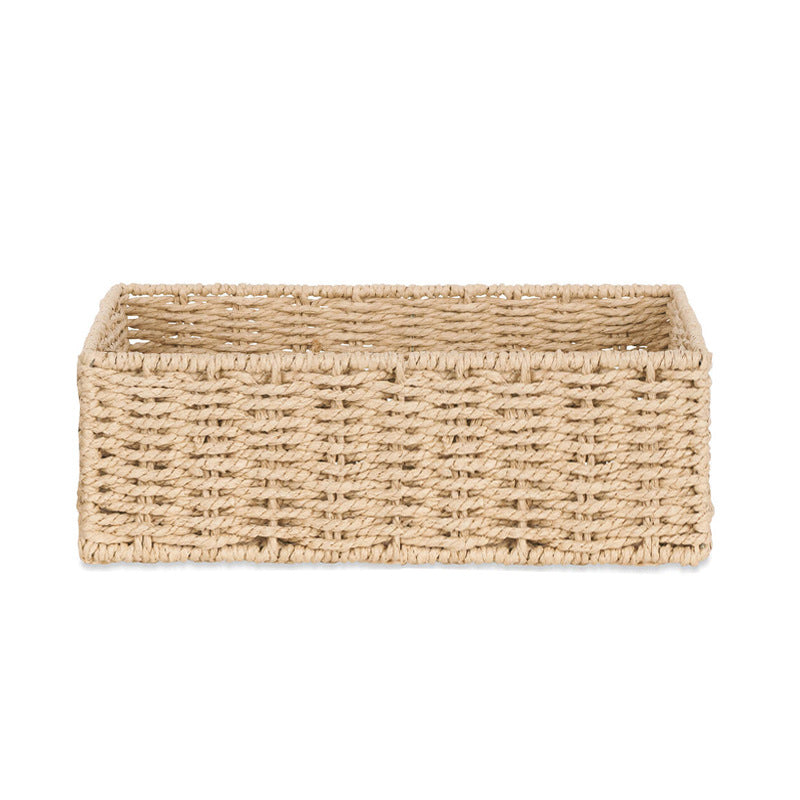 Rectangular Natural Woven Storage Basket Stornfield