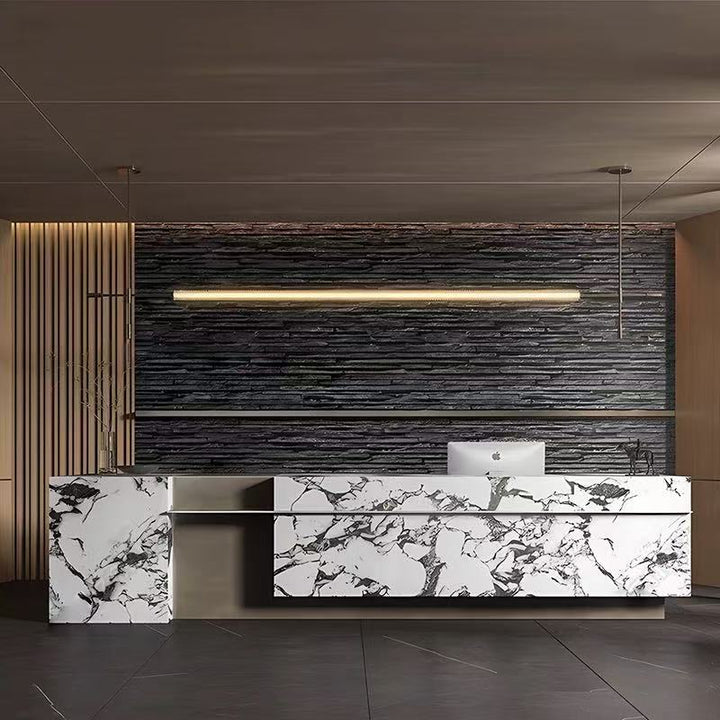 Modern Marble Reception Desk
