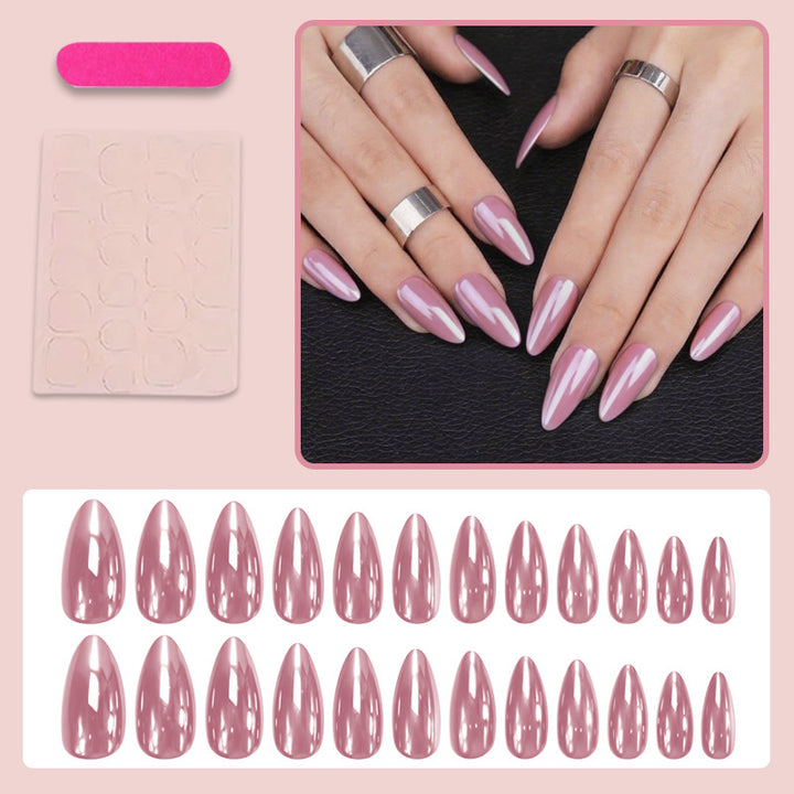 Acrylic nail set with elegant shape and shine Stornfield