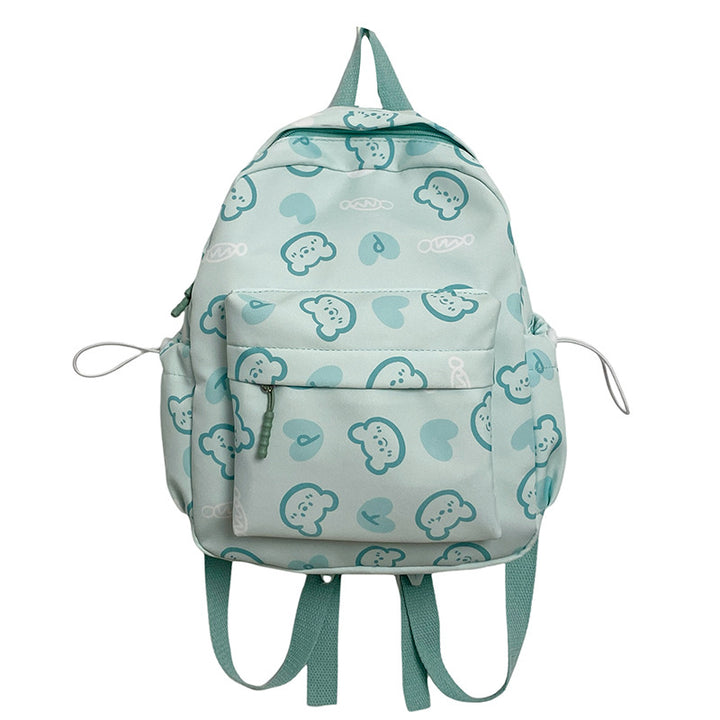 Cute Character Print School Backpack Stornfield