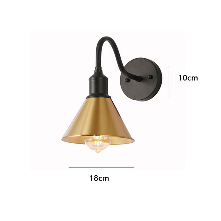 Contemporary Cone Wall Light