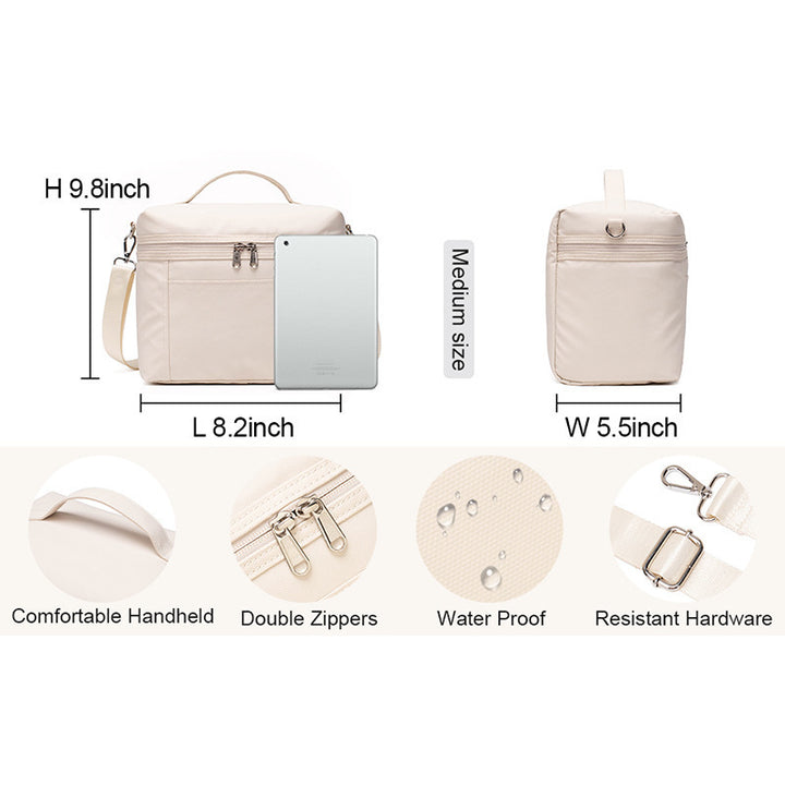 Practical cooler bag with insulating compartments Stornfield