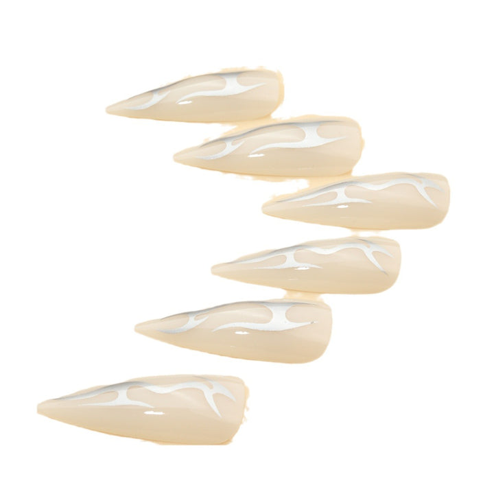 Artistic Stiletto Nail Design Stornfield