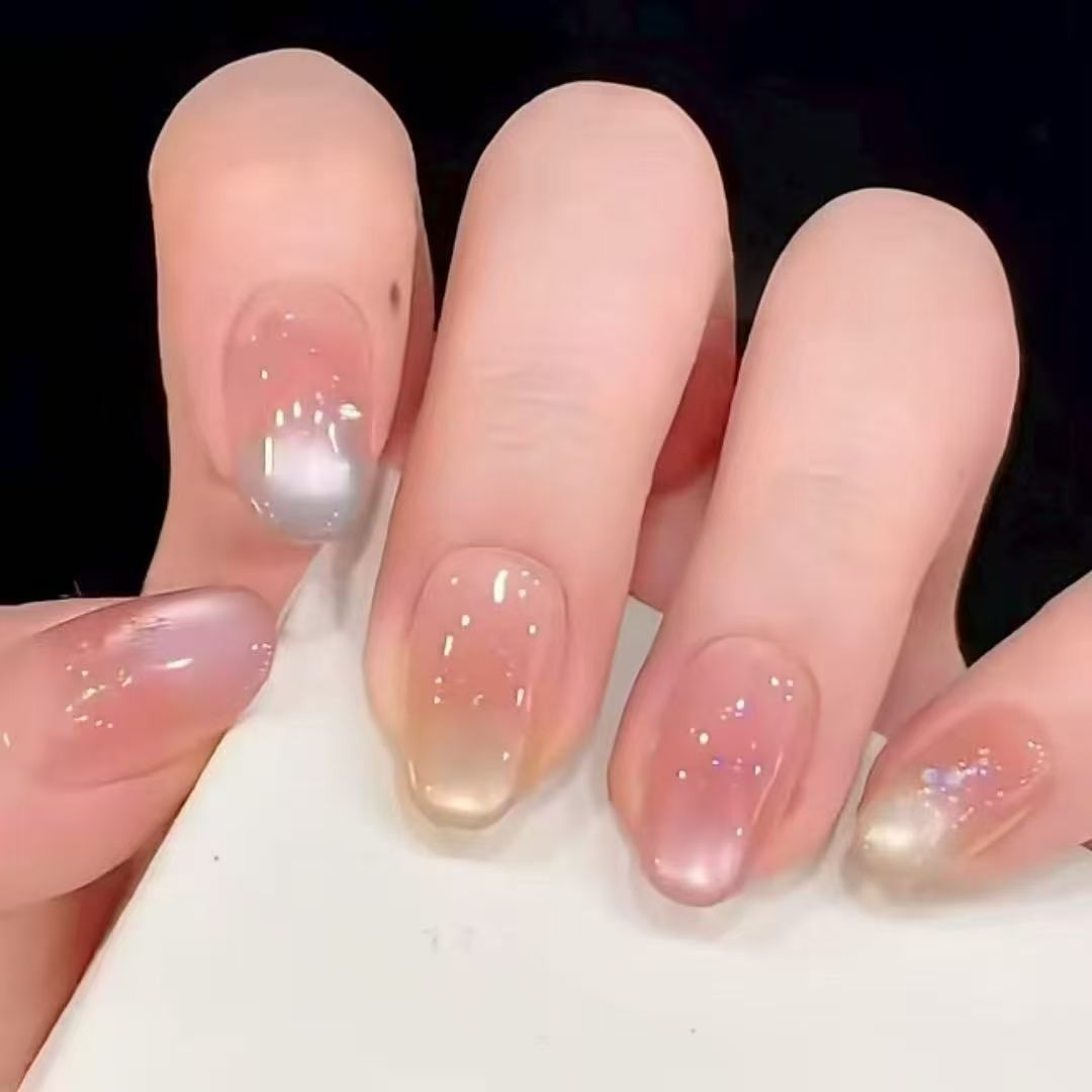 Whimsical Bunny-Themed Press-On Nail Art Set Stornfield