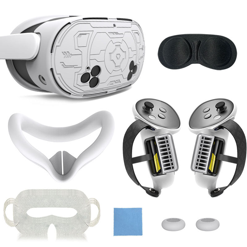 VR Accessories Set with Protective Masks and Ergonomic Handles Stornfield
