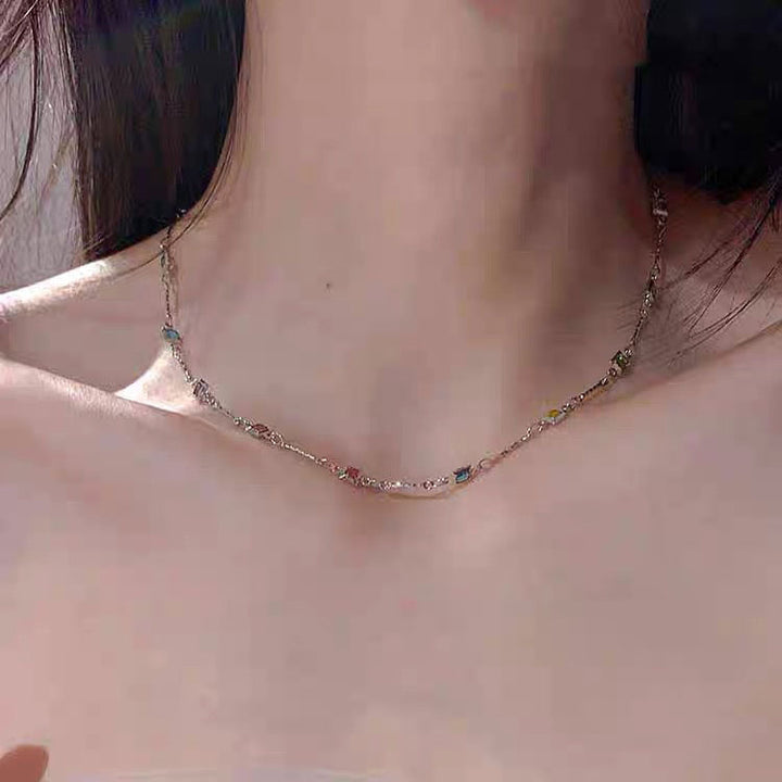Dainty Colorful Link Necklace Stornfield