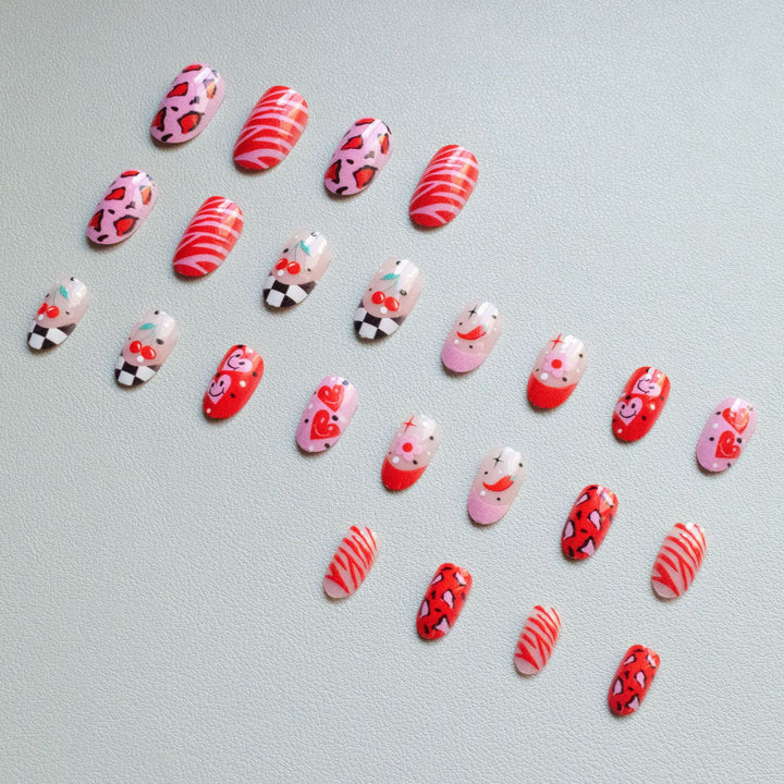 Whimsical Nail Art Design
