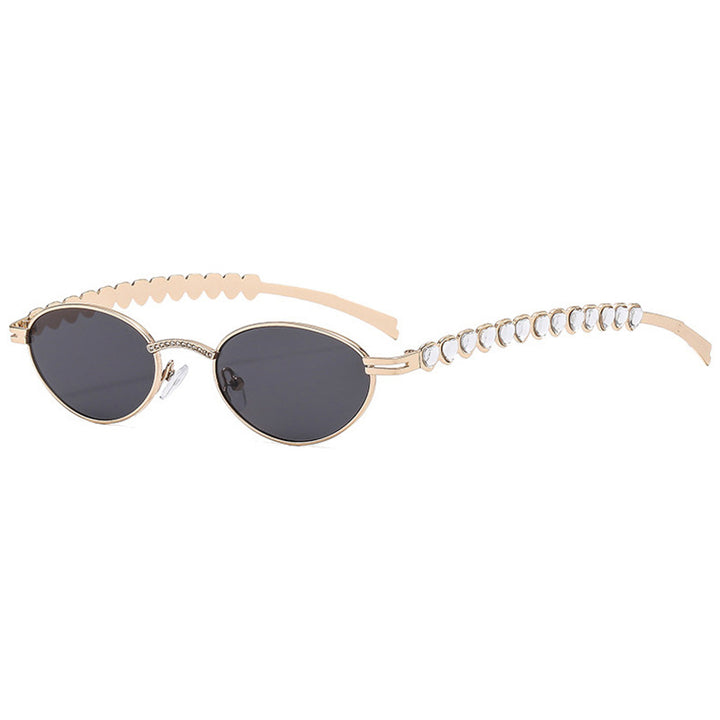 Women's fashionable sunglasses with decorative frame and stylish accents Stornfield