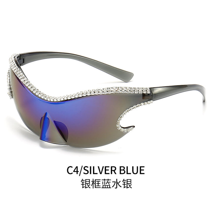 Women's glamorous sunglasses with sparkling rhinestone embellishment Stornfield